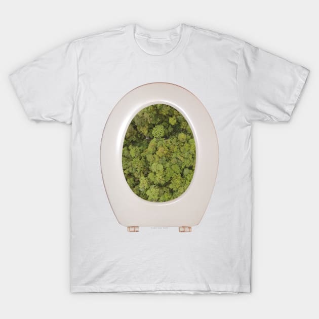 Water Closet 01. T-Shirt by JulianFJones01